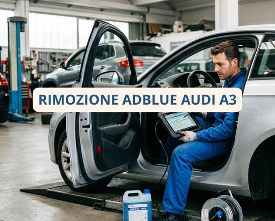 Rimozione AdBlue Audi A3: tutto quello che conviene sapere