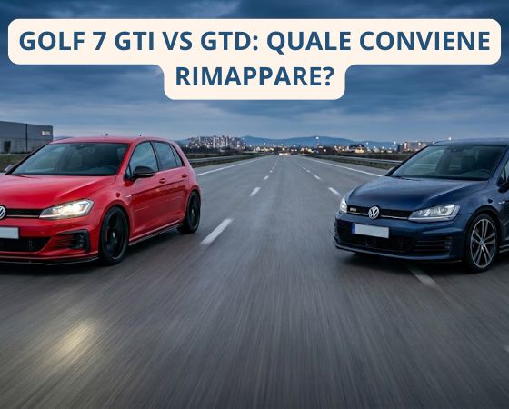 Golf 7 GTI vs GTD: quale conviene rimappare?